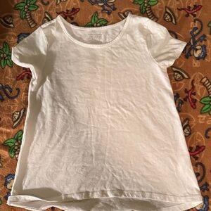 The Children's Place White Short Sleeve Crewneck Tee